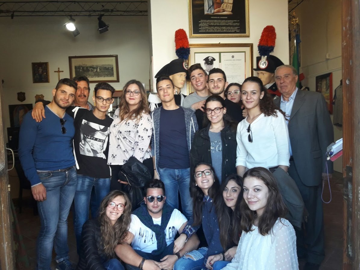 La 5° del Liceo Scienze Umane di Barrafranca in visita al Museo
